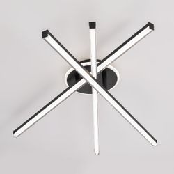 Citilux Trent CL203631 LED Люстра потолочная с пультом Чёрная