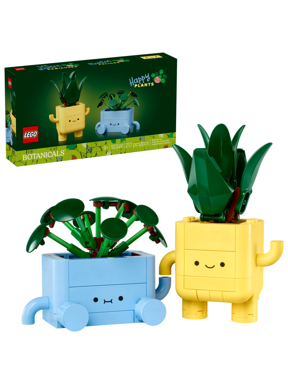 Конструктор LEGO Icons Счастливые растения 10349 лего , Botanical Collection