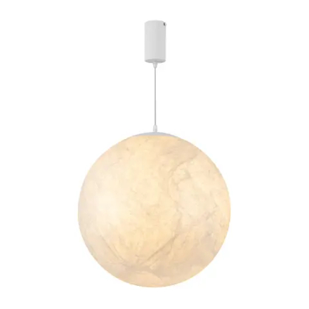 Светильник SP-SILKA-HANG-R600-12W Warm2700 (WH, 330 deg, 230V) (Arlight, IP20 Натуральный шелк, 3 года) 062035