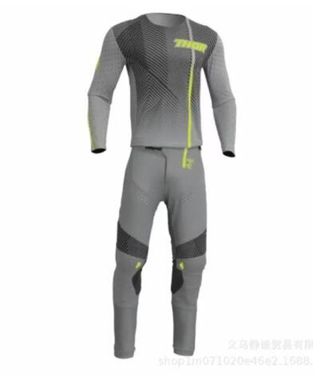 костюм кроссовый Thor серый XXL