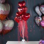 Стойка для шаров, Фонтан, 11 насадок, 1 м, 1 шт.