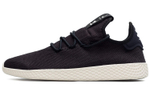 Pharrell Williams x adidas originals Tennis Hu shock absorption and wear-resistant low-top tennis shoes for men and women the same black