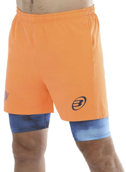 Мужские шорты теннисные Bullpadel Valdivia Shorts Man - naranja fluoro