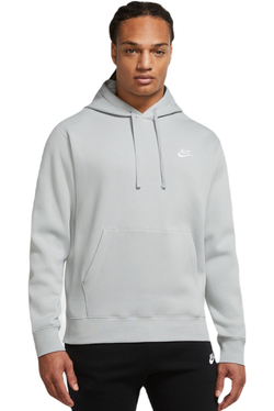 Мужская теннисная кофта Nike Sportswear Club Fleece Pullover Hoodie - серый