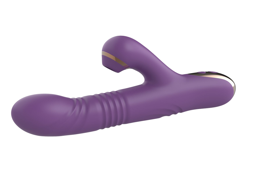 Вибратор-кролик Secwell с возвратно-поступательной стимуляцией