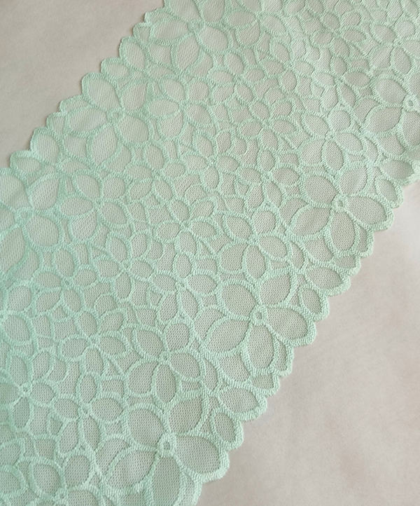 Кружево эластичное ментол К212