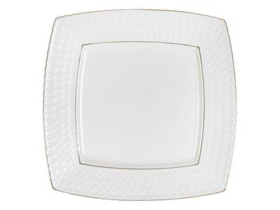 Тарелка десертная 16,5см "Снежная королева" квадрат (17214)