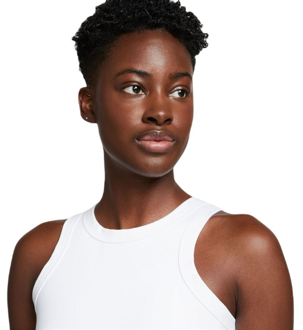 Nike One Fitted Dir Fit Short Sleeve Crop Tank Tennis Store.ru