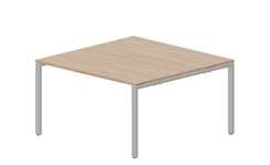 Составной стол Strike на 2 рабочих места 1380х1366х750мм (меламиновые аутлеты)