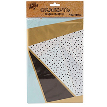 Скатерть-п-э-Мятная-Роскошь-130х180см