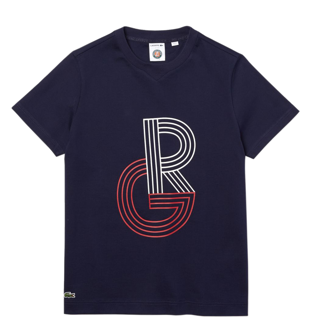 Женская теннисная футболка Lacoste SPORT Graphic Roland Garros