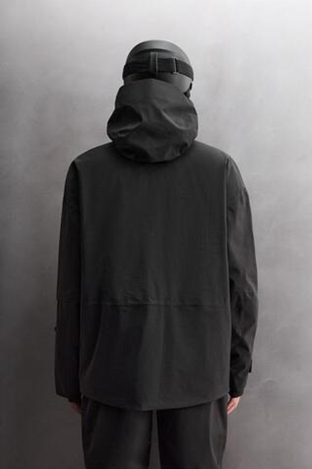 ZARA УТЕПЛЕННАЯ ВОДОНЕПРОНИЦАЕМАЯ ЛЫЖНАЯ КУРТКА RECCO®, ЧЕРНЫЙ