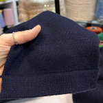 LOUVRE - CARIAGGI for Brunello Cucinelli; 90% меринос, 10% кашемир; 3000м/100гр; part.91012; col. 425, цвет: тосканская ночь (темно синий);