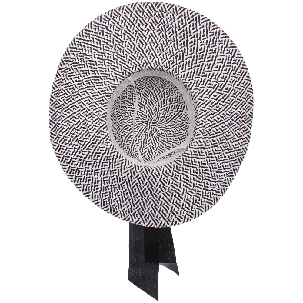 Шляпа женская с широкими полями «TiraMiSu- Шантика», цвет микс , р58, ширина полей 11см