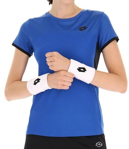 Женская теннисная футболка Lotto Squadra III Tee - небесный