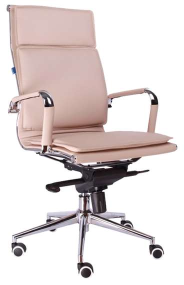 Кресло руководителя Everprof Nerey M Экокожа Бежевый