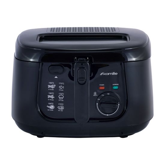 Фритюрница электрическая 2,5 л. 1800 Вт. Kamille KM 6810