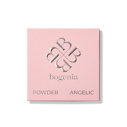Пудра компактная Bogenia Angelic Powder, тон 002 Фарфор, 12 гр