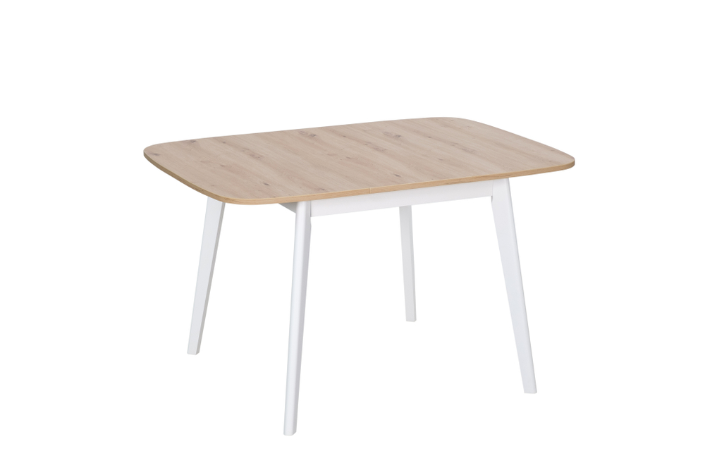 Ст 80.037 Стол обеденный "TANGO", корпус Дуб вотан (8004), Белый 605РЕ (8053)