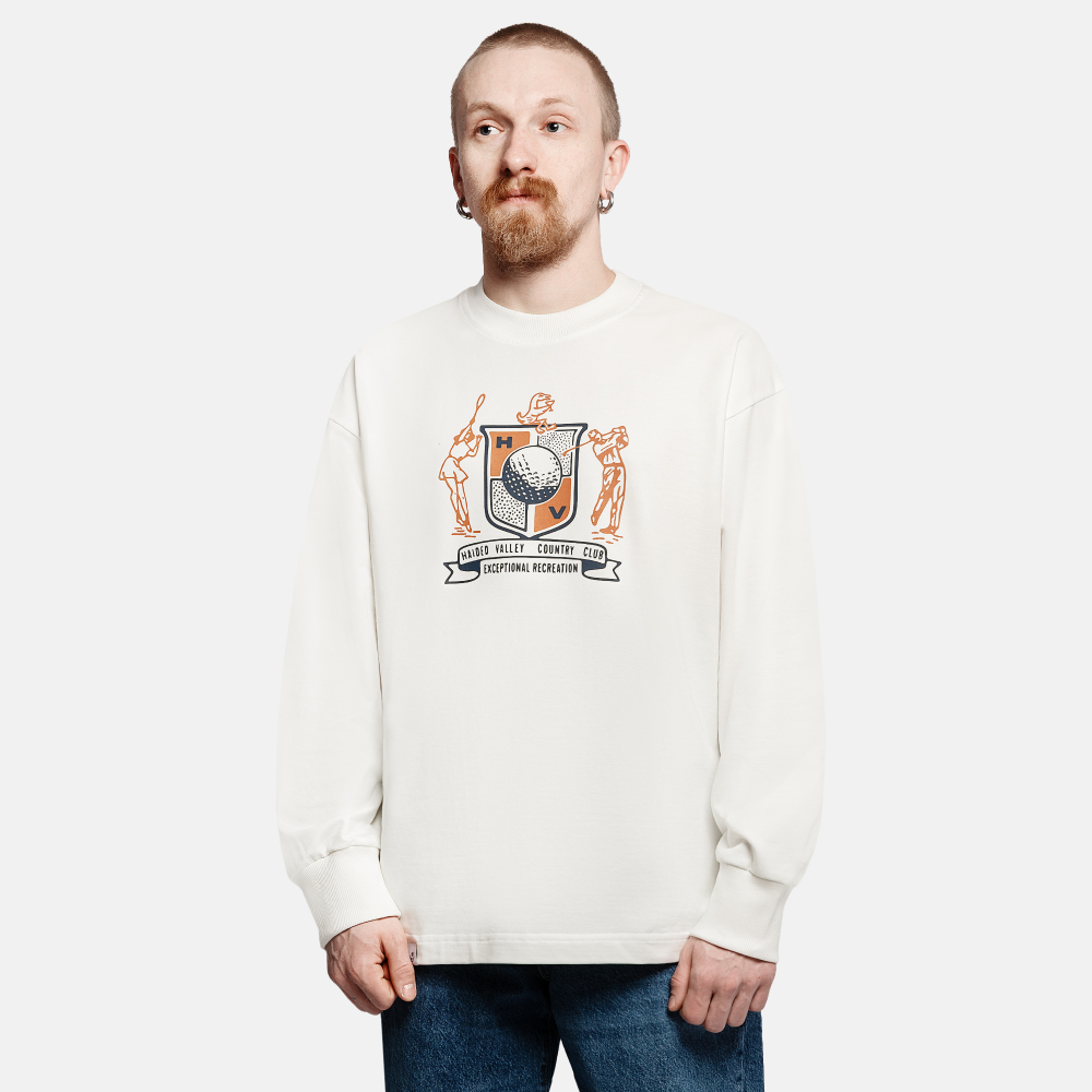 Лонгслив HAIDED EXCEPTIONAL Ecru