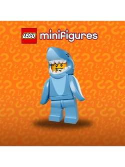 LEGO Minifigures series 15 71011 Человек в костюме акулы