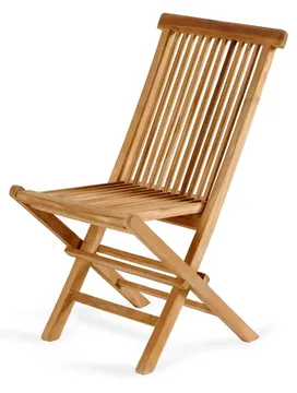 Стул складной деревянный из тика Nairobi