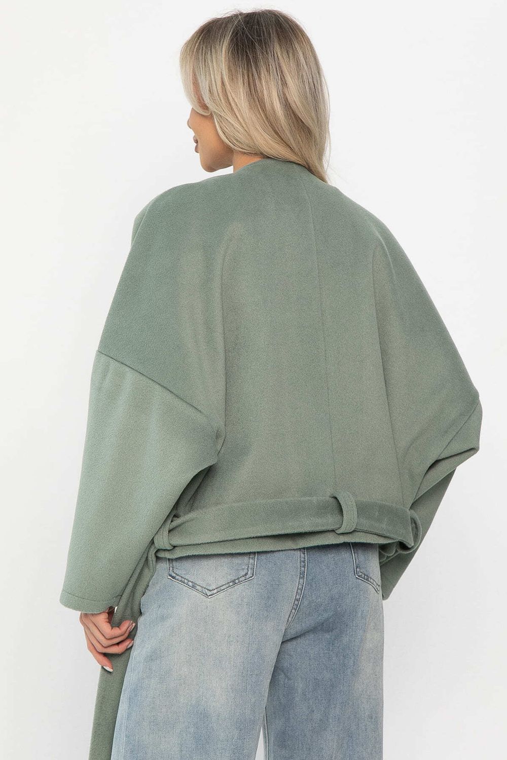 Пальто укороченное Хайт (фисташка) Б14339-7М LT Collection