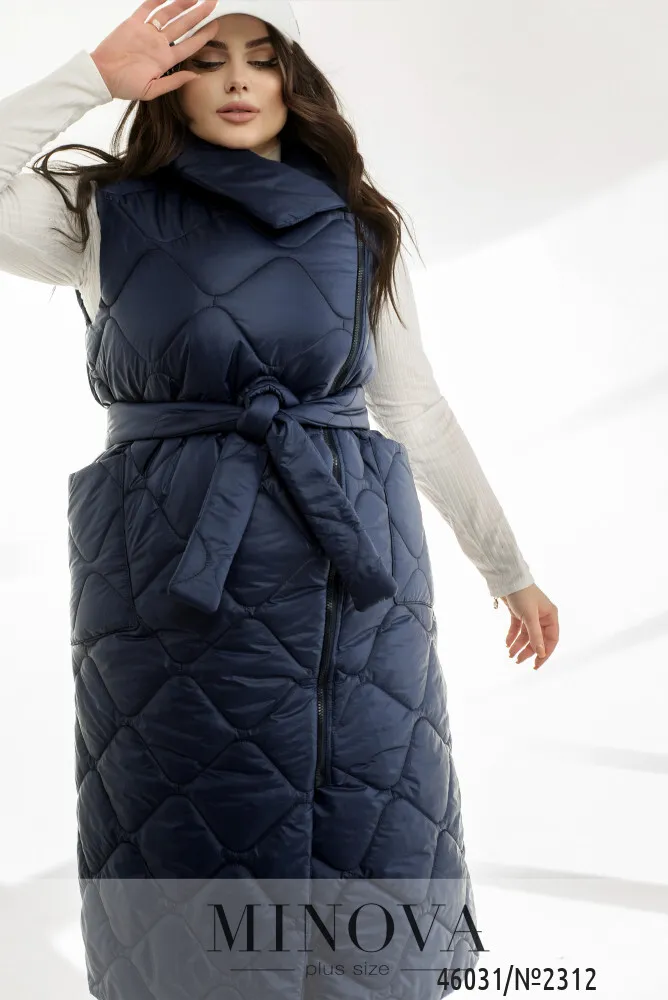 Жилет 2312-синий Minova