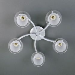 Citilux Кристи CL152157 Люстра потолочная Алюминий Хром