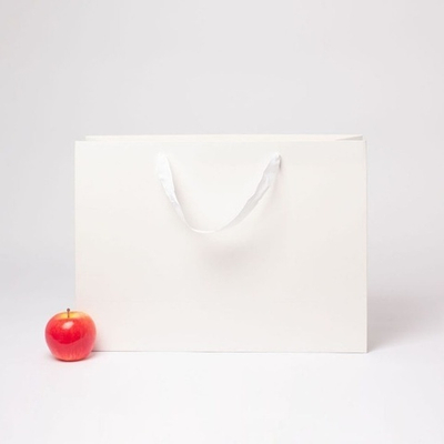 Пакет 47x34x16, белый, лента, картон VIP