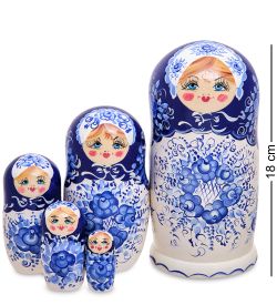 Народные промыслы МР-63/ 3-D Матрешка 5м «Пелагея»