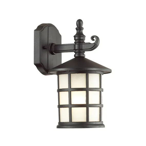 4042/1W NATURE ODL18 747 черный Уличный настенный светильник IP44 E27 60W 220V HOUSE