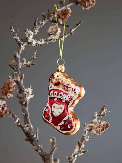 Набор ёлочных украшений ginger celebration коллекции new year essential