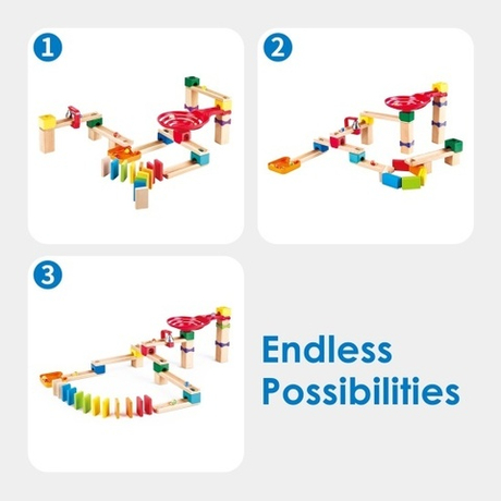 Игровой набор Съезд шариков с домино