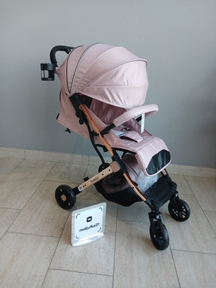 Kоляска детская прогулочная Farfello Comfy Go Comfort (Rose Chrome/Розовый CG-412)