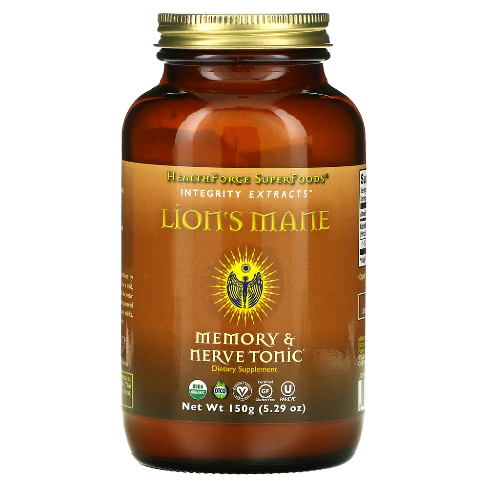 HealthForce Superfoods, натуральные экстракты, ежовик гребенчатый, 150 г (5,29 унции)