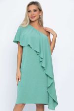 Платье Шардоне (серо-зеленое) П13770-36М LT Collection