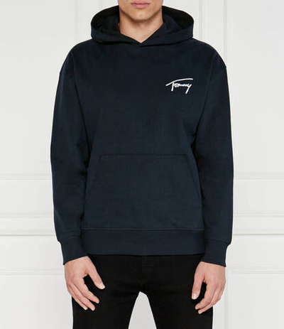 Худи SIGNATURE Tommy Jeans - темно-синий(DM0DM17990)
