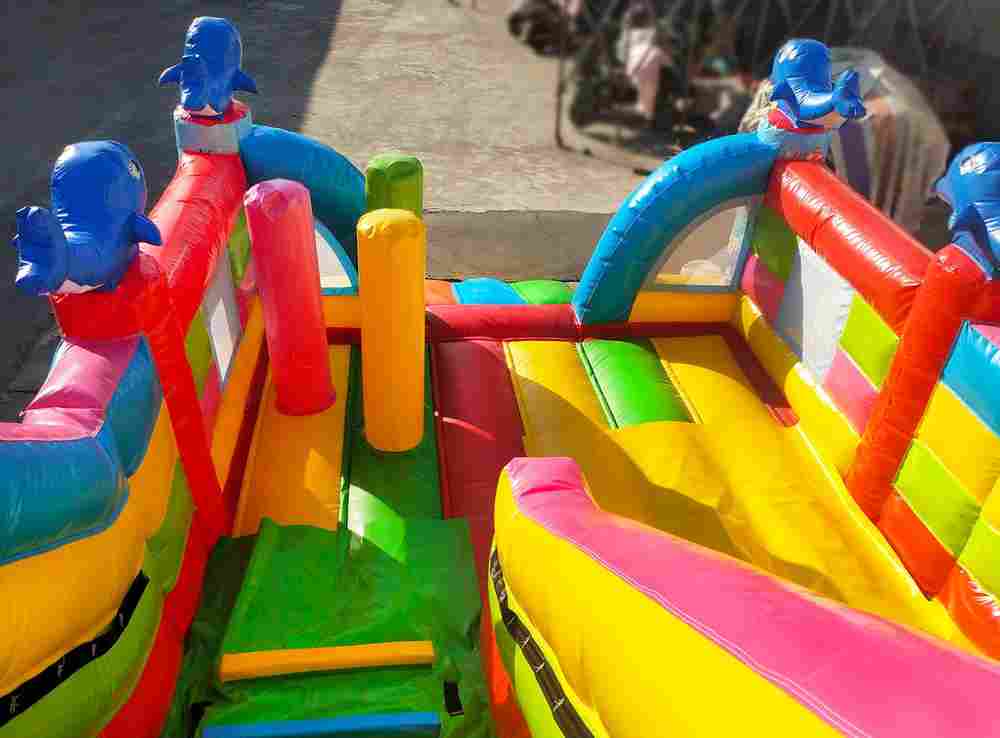 Коммерческий надувной батут-горка «Приключения рыбки» 7*4*5.5 м