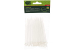 ХОМУТЫ СИБРТЕХ ПЛАСТИКОВЫЕ БЕЛЫЕ 100Х2,5ММ 100ШТ 45515