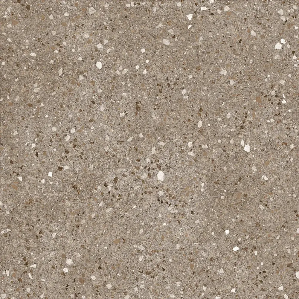 Керамогранит ALMA Ceramica GFU04PER40R Peru 60x60 коричневый матовый под терраццо