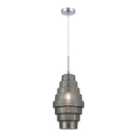 SL1001.103.01 Подвес ST-Luce Хром/Дымчатый E27 1*40W