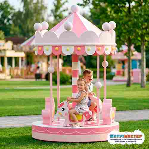 Детский аттракцион 4kids Карусель «Зефирка» c электроприводом