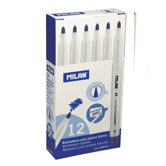 Marker \ Маркер \BOX OF 12 BLUE WHITEBOARD MARKERS