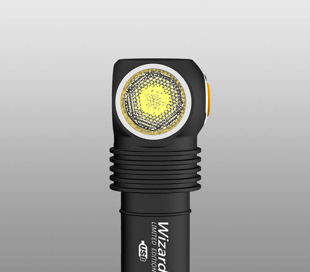 Мультифонарь яркий Armytek Wizard Pro Magnet USB Nichia LED F06201W (Тёплый свет, до 1400 OTF Lm)