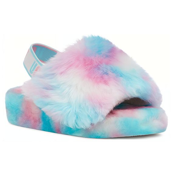 Ugg Fluff Yeah 'Blue Pink'