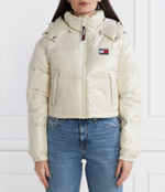 Пуховая куртка Tommy Jeans - кремовый(DW0DW16572)