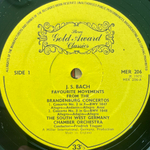 Бах - Фрагменты из Бранденбургских концертов (Англия 1973г.)