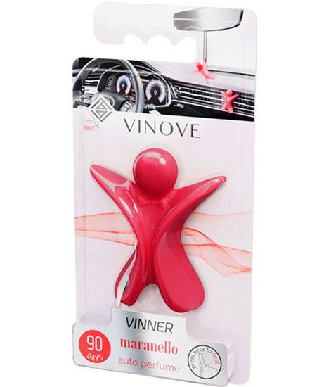 МАРАНЕЛЛО красный, дизайнерский ароматизатор для автомобиля Maranello Vinner, Vinove