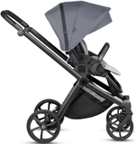 Детская коляска Tutis Mio 3 Plus Essential New 4 в 1 с автокреслом Beno Beige и базой 1622103 Dark Grey